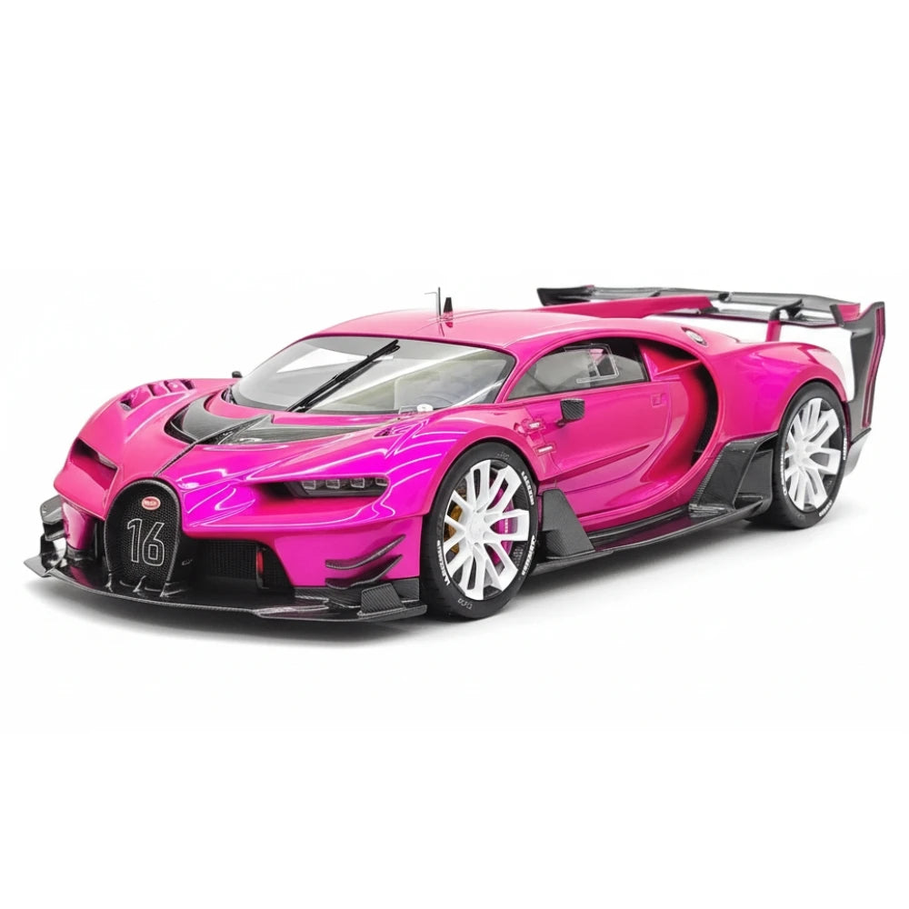 [Henson & Heaven] 1:18 Bugatti 2015 Vision Gran Turismo パープル モデルカー レジン