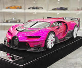 [Henson & Heaven] 1:18 Bugatti 2015 Vision Gran Turismo パープル モデルカー レジン