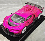 [Henson & Heaven] 1:18 Bugatti 2015 Vision Gran Turismo パープル モデルカー レジン