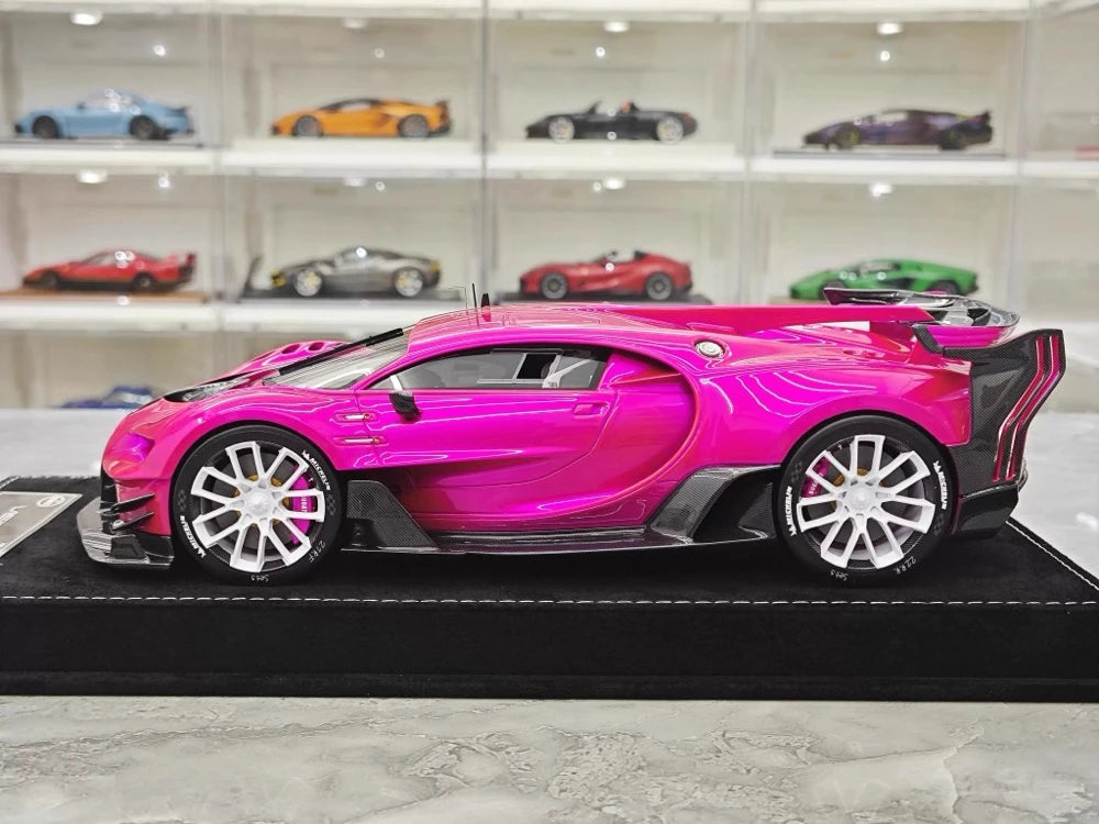 [Henson & Heaven] 1:18 Bugatti 2015 Vision Gran Turismo パープル モデルカー レジン