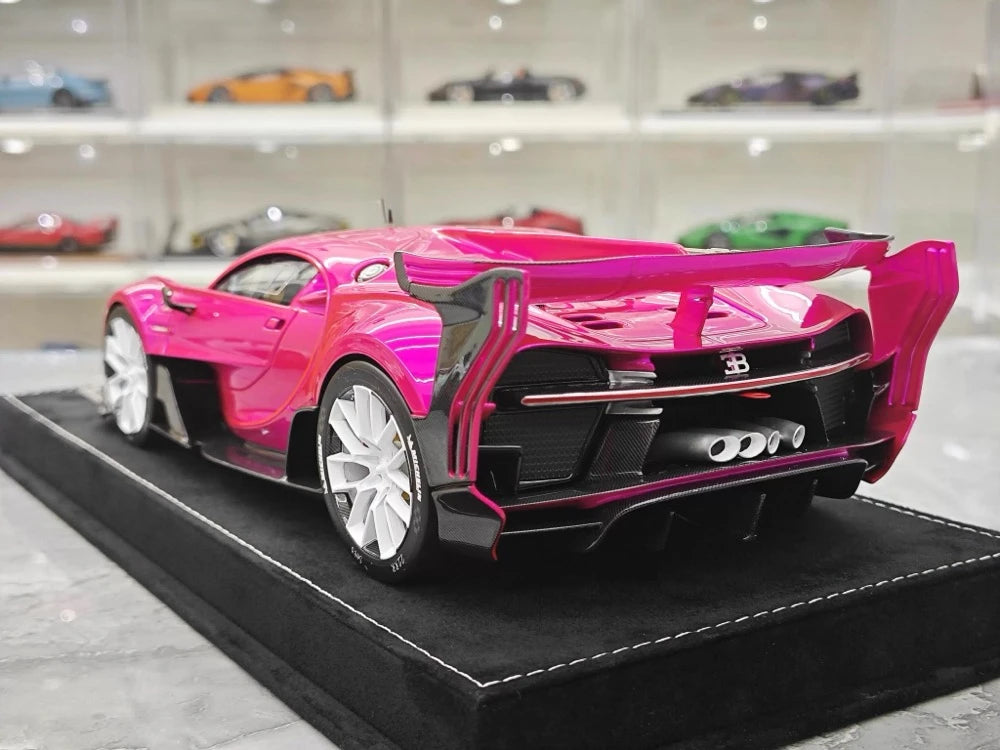 [Henson & Heaven] 1:18 Bugatti 2015 Vision Gran Turismo パープル モデルカー レジン