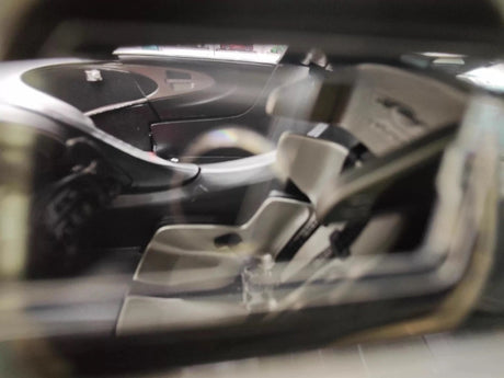 [Henson & Heaven] 1:18 Bugatti 2015 Vision Gran Turismo Silver Model Car Resin