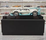 [Henson & Heaven] 1:18 Bugatti 2015 Vision Gran Turismo Silver Model Car Resin