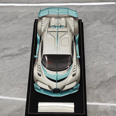 [Henson & Heaven] 1:18 Bugatti 2015 Vision Gran Turismo シルバー モデルカー レジン