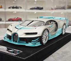 [Henson & Heaven] 1:18 Bugatti 2015 Vision Gran Turismo シルバー モデルカー レジン