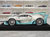 [Henson & Heaven] 1:18 Bugatti 2015 Vision Gran Turismo Silver Model Car Resin