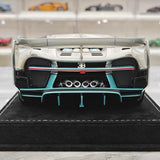[Henson & Heaven] 1:18 Bugatti 2015 Vision Gran Turismo Silver Model Car Resin