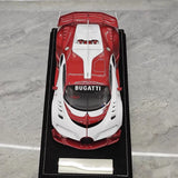 [Henson & Heaven] 1:18 Bugatti 2015 Vision Gran Turismo wit & rood modelauto Hars