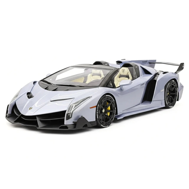 [Henson & Heaven] 1:18 Lamborghini 2014 Veneno Roadster Blue Model Car Resin