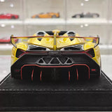 [Henson & Heaven] 1:18 Lamborghini 2014 Veneno Roadster Electroplated kulta pienoismalli Hartsi