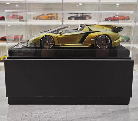 [Henson & Heaven] 1:18 Lamborghini 2014 Veneno Roadster Gradient groen modelauto Hars