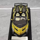 [Henson & Heaven] 1:18 Lamborghini 2014 Veneno Roadster Gradient vihreä pienoismalli Hartsi