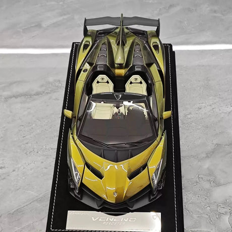 [Henson & Heaven] 1:18 Lamborghini 2014 Veneno Roadster Gradient groen modelauto Hars
