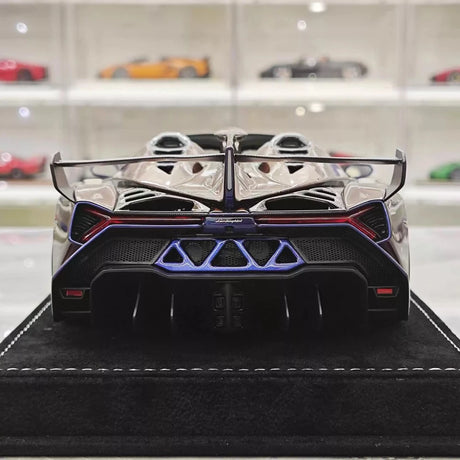 [Henson & Heaven] 1:18 Lamborghini 2014 Veneno Roadster Gradient paars modelauto Hars