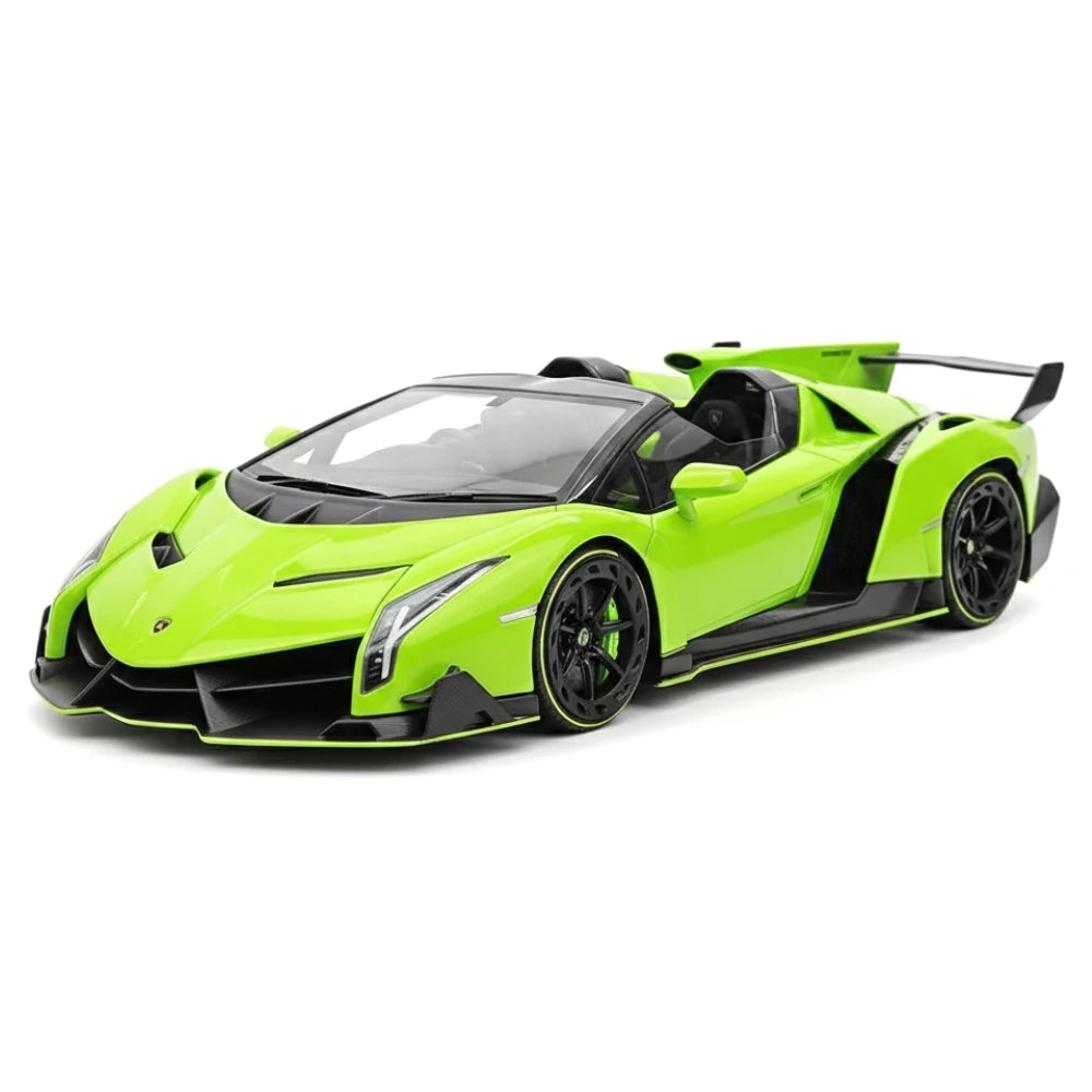 [Henson & Heaven] 1:18 Lamborghini 2014 Veneno Roadster Green Model Car Resin
