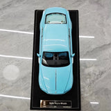 [Henson & Heaven] 1:18 Rolls-Royce 2013 Wraith Blue Model Car Resin