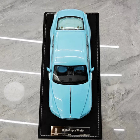 [Henson & Heaven] 1:18 Rolls-Royce 2013 Wraith Blue Model Car Resin