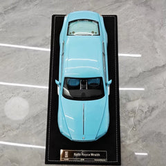 [Henson & Heaven] 1:18 Rolls-Royce 2013 Wraith Blue Model Car Resin