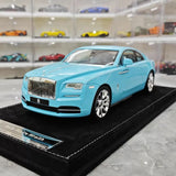 [Henson & Heaven] 1:18 Rolls-Royce 2013 Wraith Blue Model Car Resin