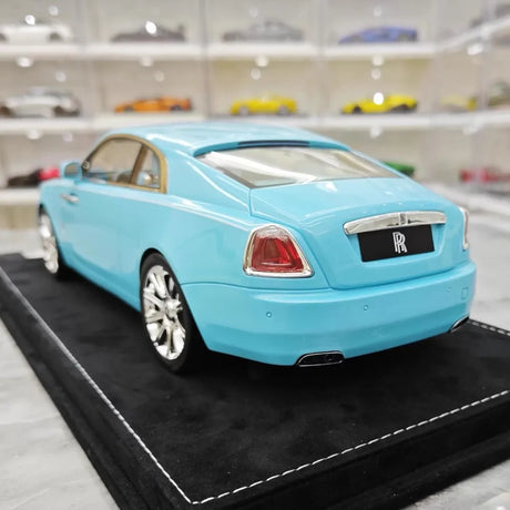 [Henson & Heaven] 1:18 Rolls-Royce 2013 Wraith Blue Model Car Resin