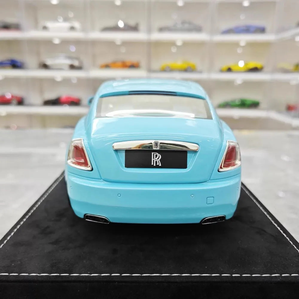 [Henson & Heaven] 1:18 Rolls-Royce 2013 Wraith Blue Model Car Resin