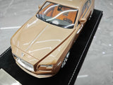 [Henson & Heaven] 1:18 Rolls-Royce 2013 Wraith Gold Model Car Resin