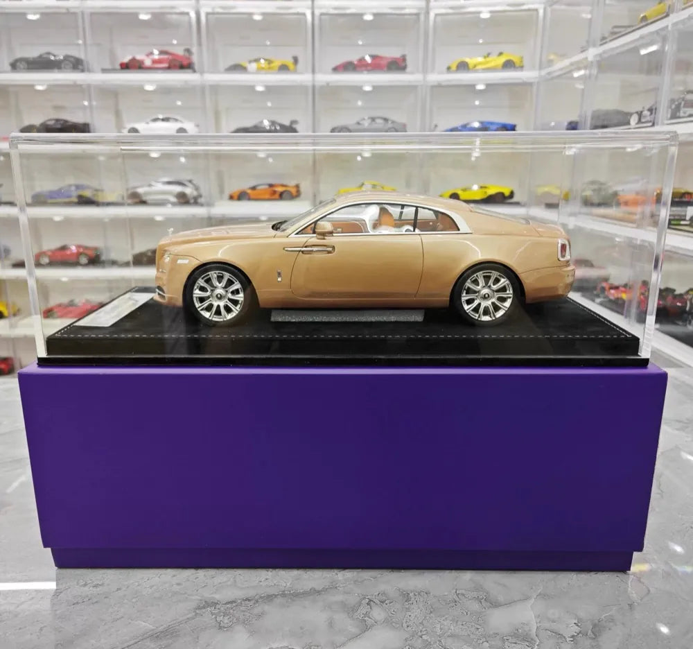 [Henson & Heaven] 1:18 Rolls-Royce 2013 Wraith oro modellino di auto resina