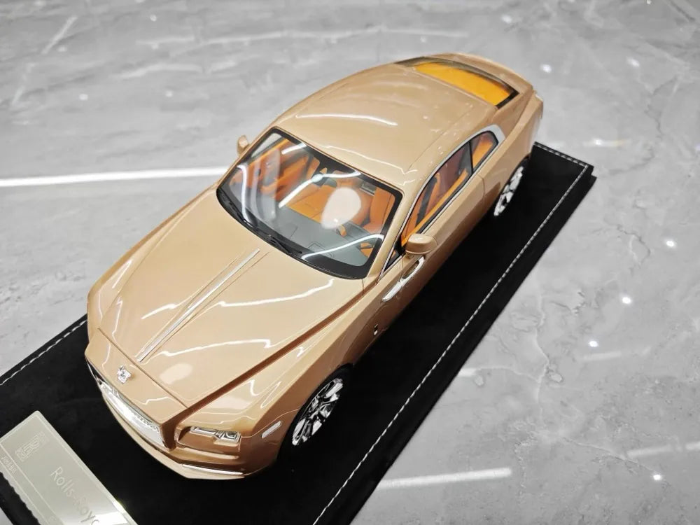 [Henson & Heaven] 1:18 Rolls-Royce 2013 Wraith oro modellino di auto resina