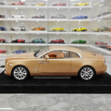 [Henson & Heaven] 1:18 Rolls-Royce 2013 Wraith Gold Model Car Resin