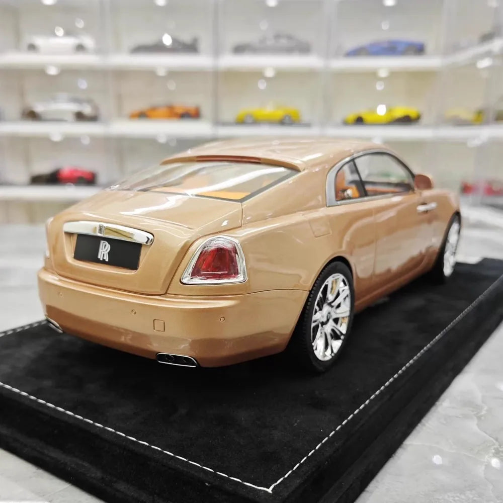 [Henson & Heaven] 1:18 Rolls-Royce 2013 Wraith oro modellino di auto resina