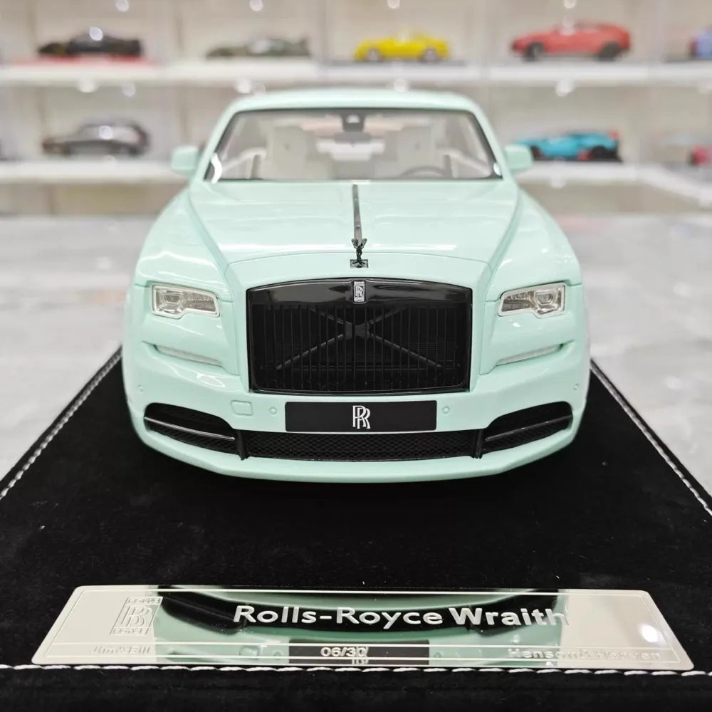 [Henson & Heaven] 1:18 Rolls-Royce 2013 Wraith BB edizione blu modellino di auto resina