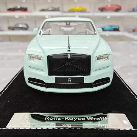 [Henson & Heaven] 1:18 Rolls-Royce 2013 Wraith BB Edition Blue Model Car Resin