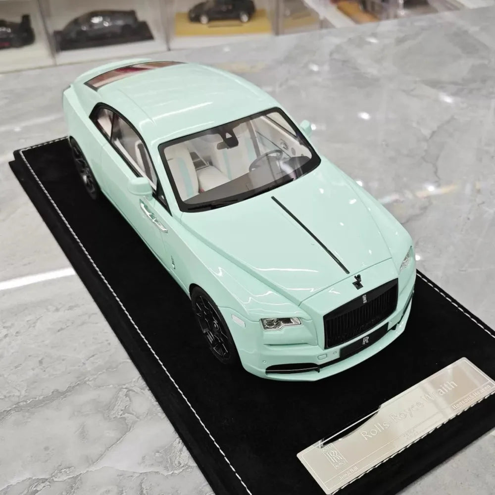 [Henson & Heaven] 1:18 Rolls-Royce 2013 Wraith BB edizione blu modellino di auto resina