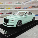 [Henson & Heaven] 1:18 Rolls-Royce 2013 Wraith BB Edition Blue Model Car Resin