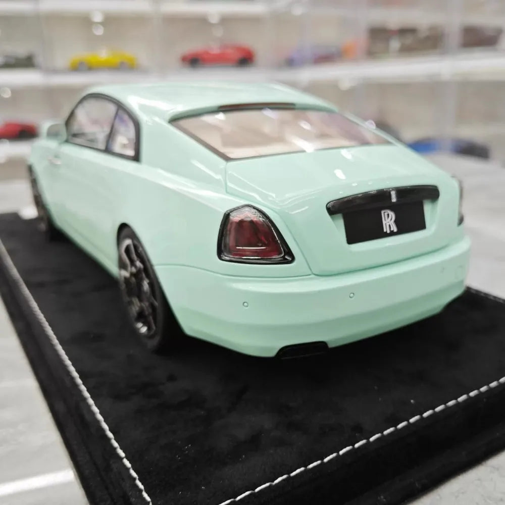[Henson & Heaven] 1:18 Rolls-Royce 2013 Wraith BB Edition Blue Model Car Resin
