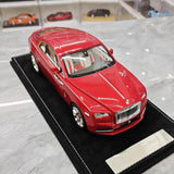 [Henson & Heaven] 1:18 Rolls-Royce 2013 Wraith rouge voiture miniature Resin