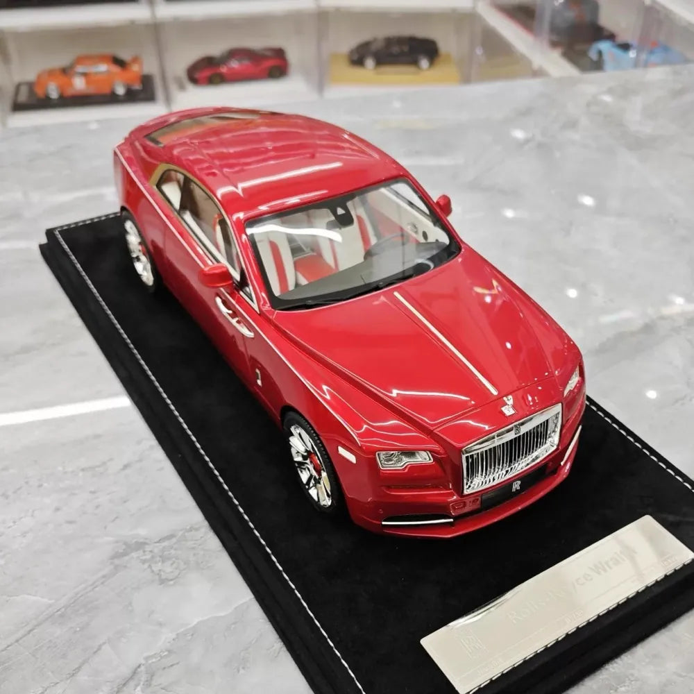 [Henson & Heaven] 1:18 Rolls-Royce 2013 Wraith rosso modellino di auto resina