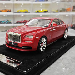[Henson & Heaven] 1:18 Rolls-Royce 2013 Wraith rosso modellino di auto resina