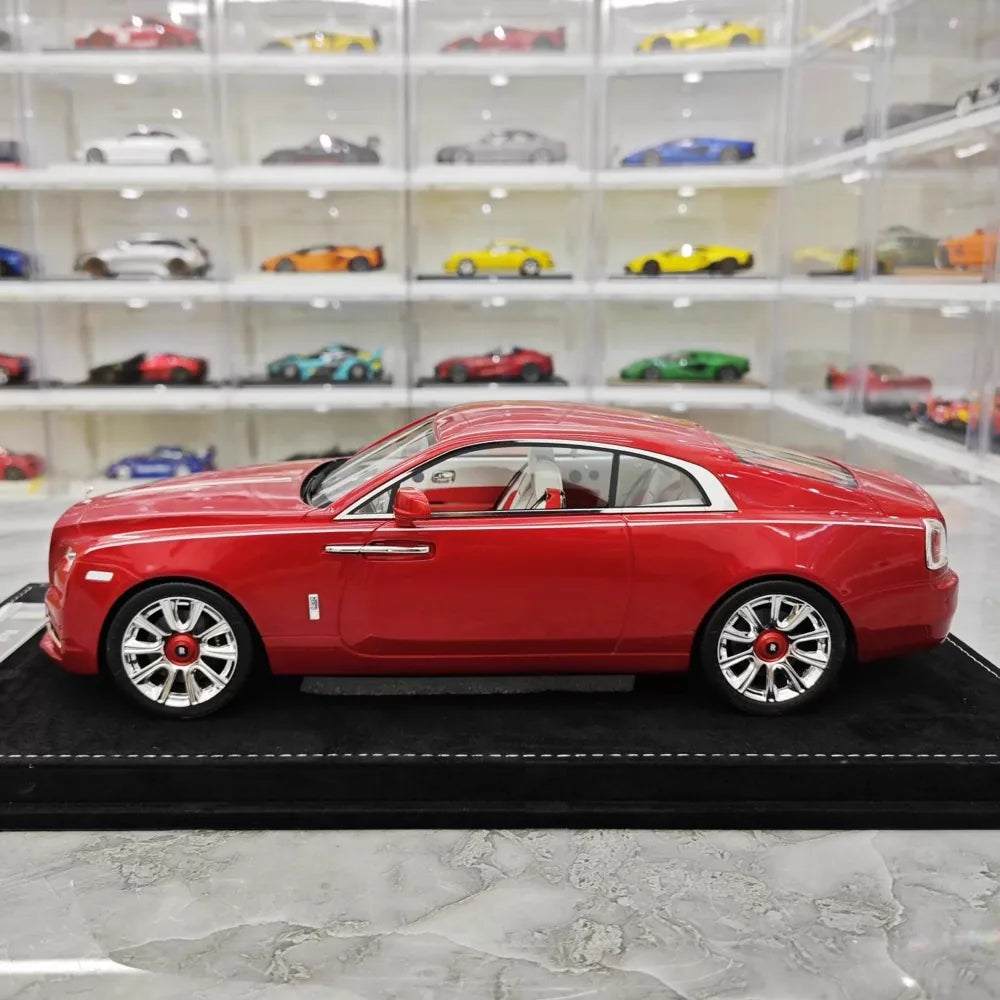 [Henson & Heaven] 1:18 Rolls-Royce 2013 Wraith rosso modellino di auto resina