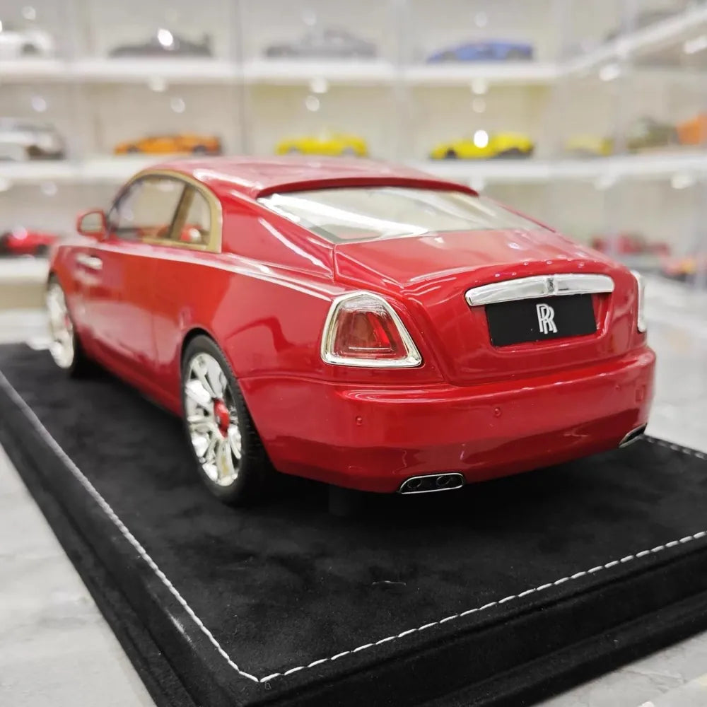 [Henson & Heaven] 1:18 Rolls-Royce 2013 Wraith rosso modellino di auto resina