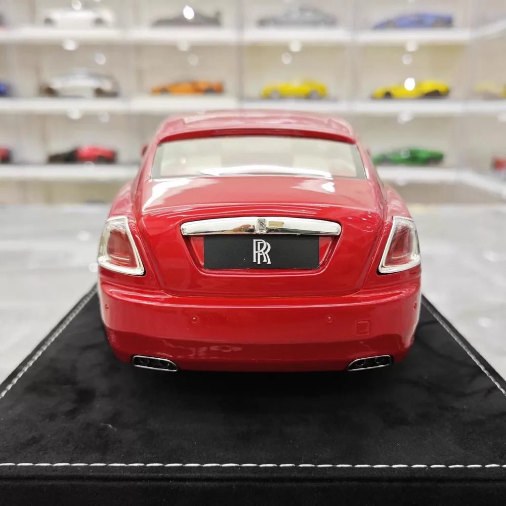 [Henson & Heaven] 1:18 Rolls-Royce 2013 Wraith rouge voiture miniature Resin