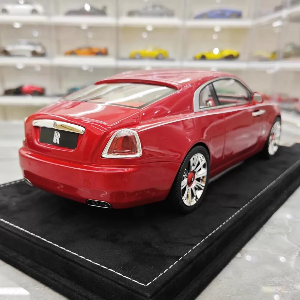 [Henson & Heaven] 1:18 Rolls-Royce 2013 Wraith rosso modellino di auto resina