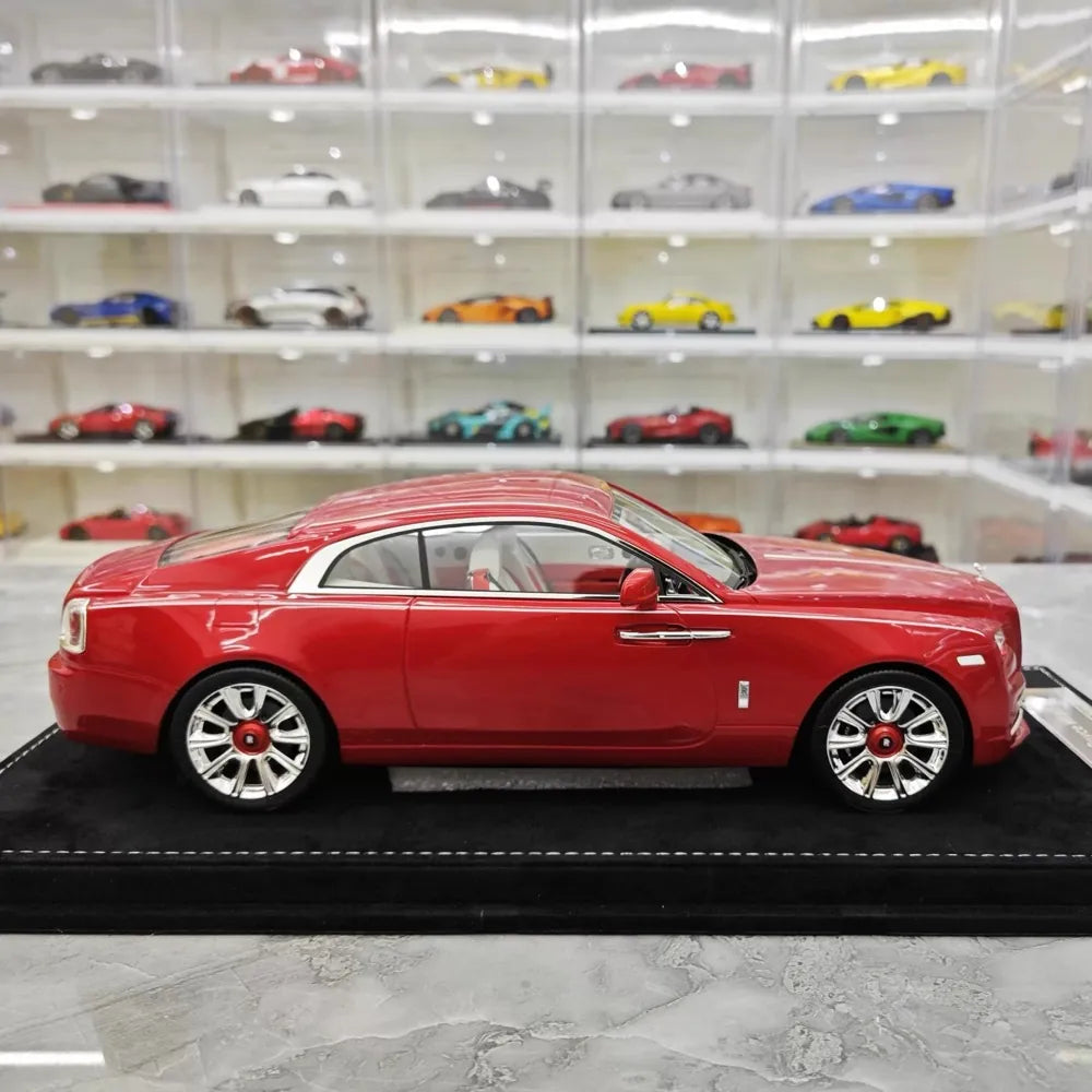 [Henson & Heaven] 1:18 Rolls-Royce 2013 Wraith rosso modellino di auto resina