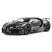 Henson & Heaven Bugatti 2020 Chiron Pur Sport preto 1:18 – modelo de coleção em resina