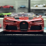 Henson & Heaven Bugatti 2022 Chiron Super Sport Red 1:18 – Resina modello in resina collezionabile