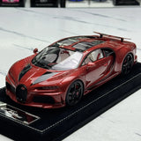Henson & Heaven Bugatti 2022 Chiron Super Sport Red 1:18 – Resina modello in resina collezionabile