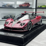 Henson & Heaven Pagani 2012 Zonda 760 RS Carbon Pink 1:18 – Resina de Modelo de Resina de Colección