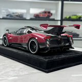Henson & Heaven Pagani 2012 Zonda 760 RS Carbon Pink 1:18 – Resina de Modelo de Resina de Colección