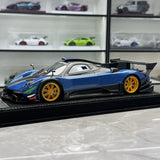 Henson & Heaven Pagani 2013 Zonda ريفولوشن بلو كربون إيطالي سترايب 1:18 – راتنج نموذجي قابل للجمع