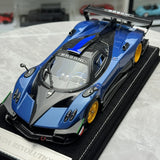 Henson & Heaven Pagani 2013 Zonda ريفولوشن بلو كربون إيطالي سترايب 1:18 – راتنج نموذجي قابل للجمع